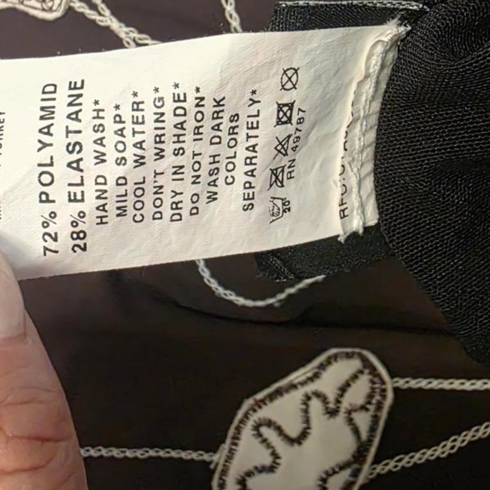 Gideon Oberson Private Collection Swimsuit S/M | Vintage Designer Rare - Picture 8 of 8